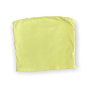Lime/Neon Yellow Tube top size xs